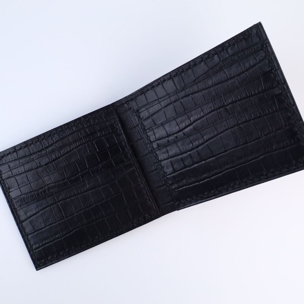 The Heritage Wallet Crocodile Pattern